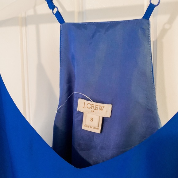 J crew slip dress, cobalt blue, size 8 - Picture 3 of 11